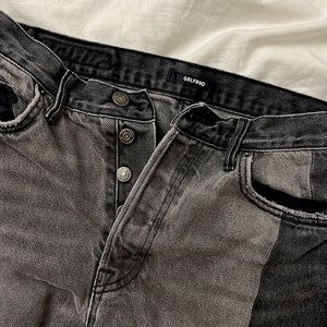 GRLFRND JEANS 100% Cotton black /gray denim